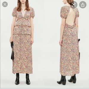 Topshop floral maxi dress